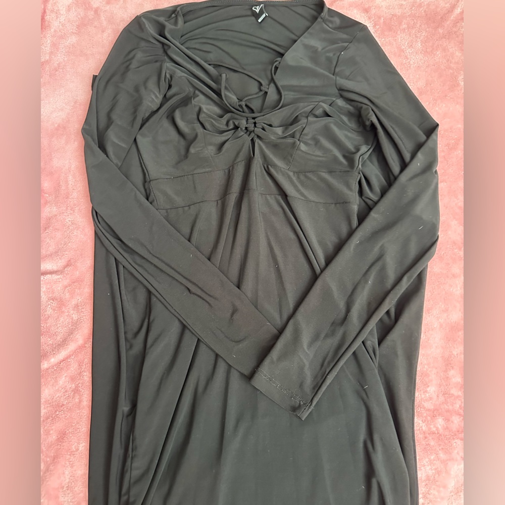 Black formal dress